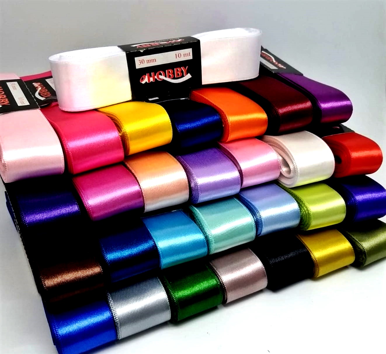SATEN KURDELE 4 CM İÇİ 4'LÜ PAKET (RENK BELİRTİNİZ)