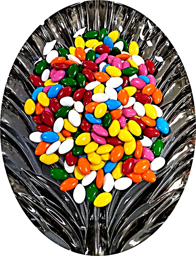 RAİNBOW MİX (KARIŞIK) YASSI BONİBON SÜTLÜ ÇİKOLATA (KG FİYATI 158 TL'DİR , KUTUSU 5 KG'DIR.)