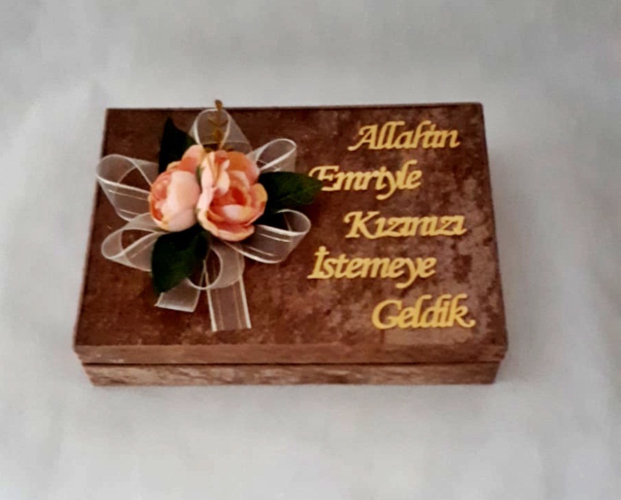 NR / YC CİPSOLU YADA ÇİÇEKLİ KIZ İSTEME KAHVERENGİ 750 GR