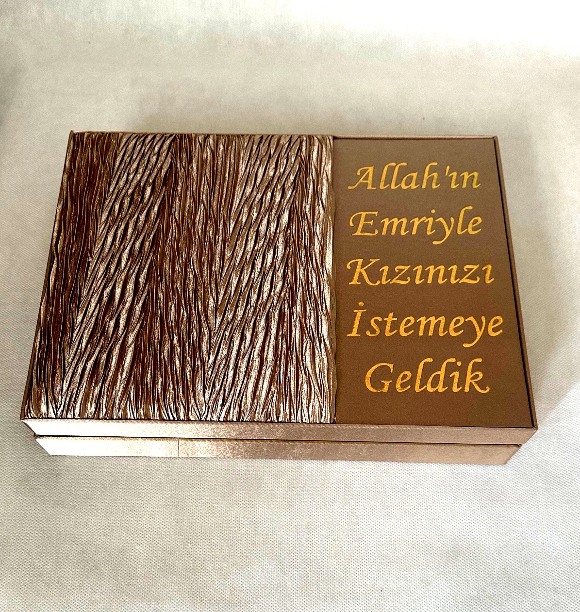 NR PLİSELİ KIZ İSTEME BEJ 750 GR