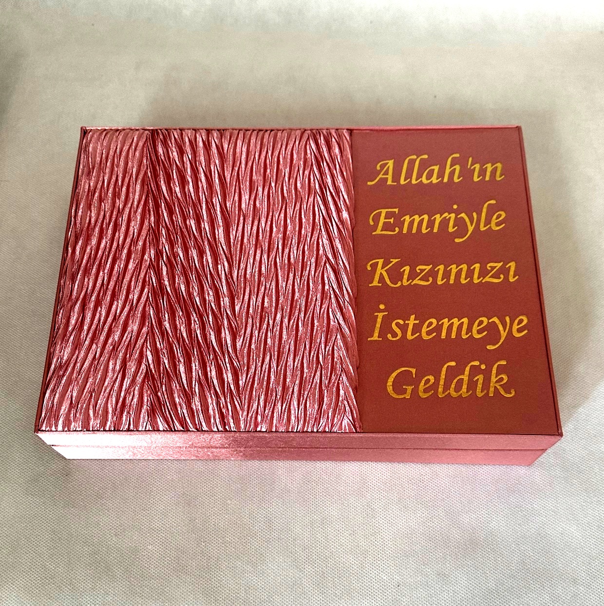 NR PLİSELİ KIZ İSTEME PEMBE 750 GR