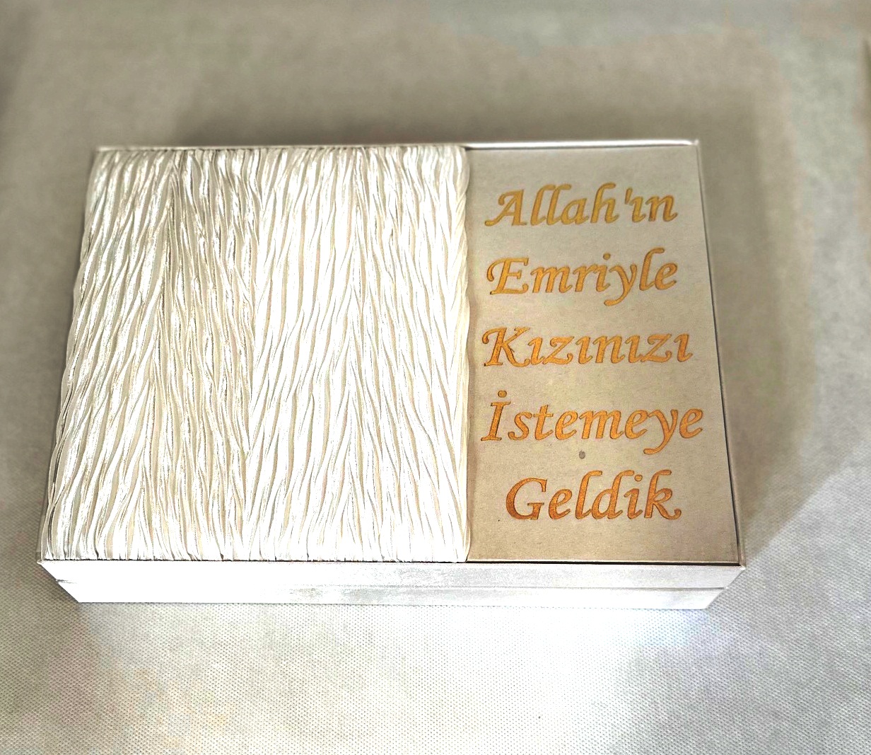 NR PLİSELİ KIZ İSTEME KREM 750 GR