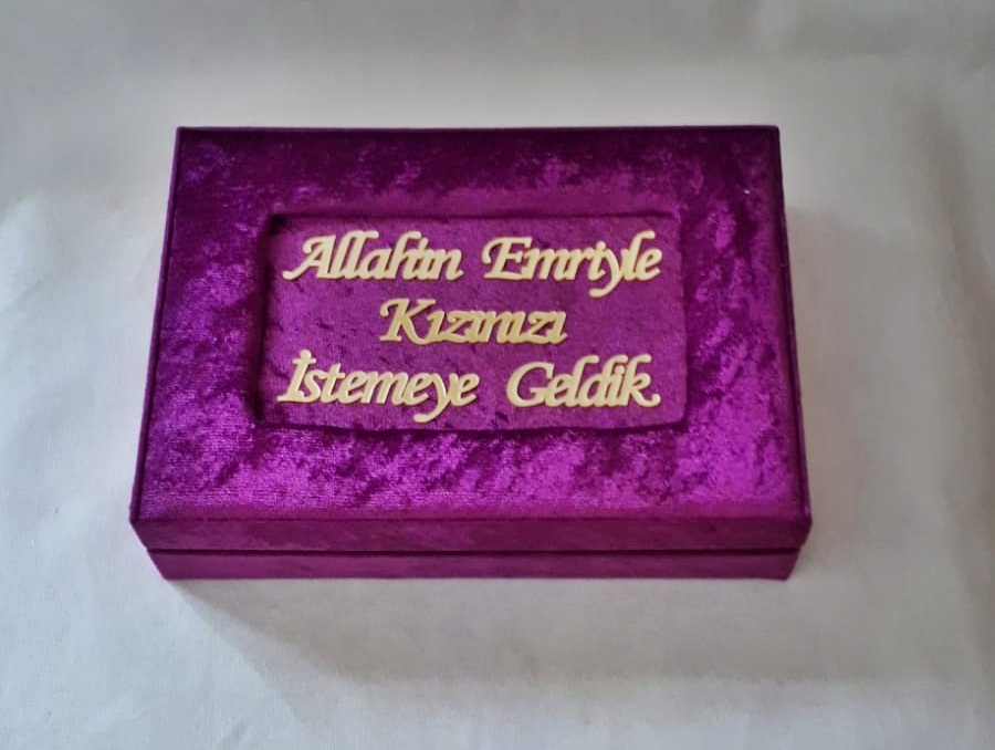 NR 750 GR KIZ İSTEME ÇİKOLATA KUTUSU MÜRDÜM