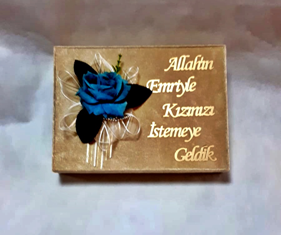 NR / YC CİPSOLU YADA ÇİÇEKLİ KIZ İSTEME ALTIN 750 GR