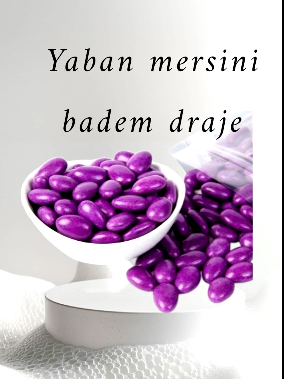 MR PREMIUM YABAN MERSİNİ BADEM DRAJE FİLDİŞİ SÜTLÜ ÇİKOLATA (KG FİYATI 898 TL'DİR. KUTU İÇİ 3 KG'DIR)