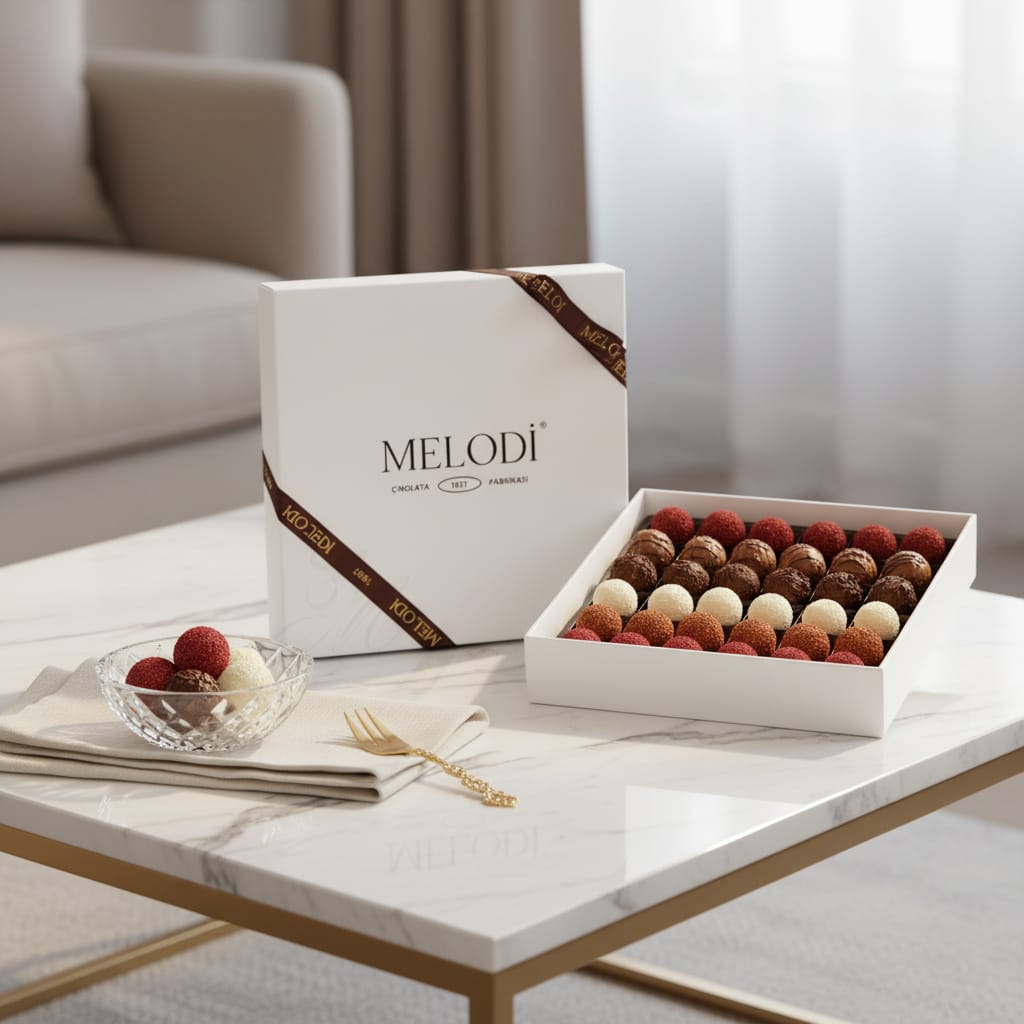MELODİ / 0427  -- 1957 SERİSİ TRUF ÇİKOLATA 490 GR