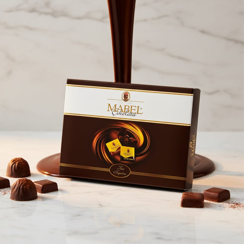 MABEL / 75185 KARE NAPOLİTEN FANTAZİ KİTAP KUTU 310 GR (20726)