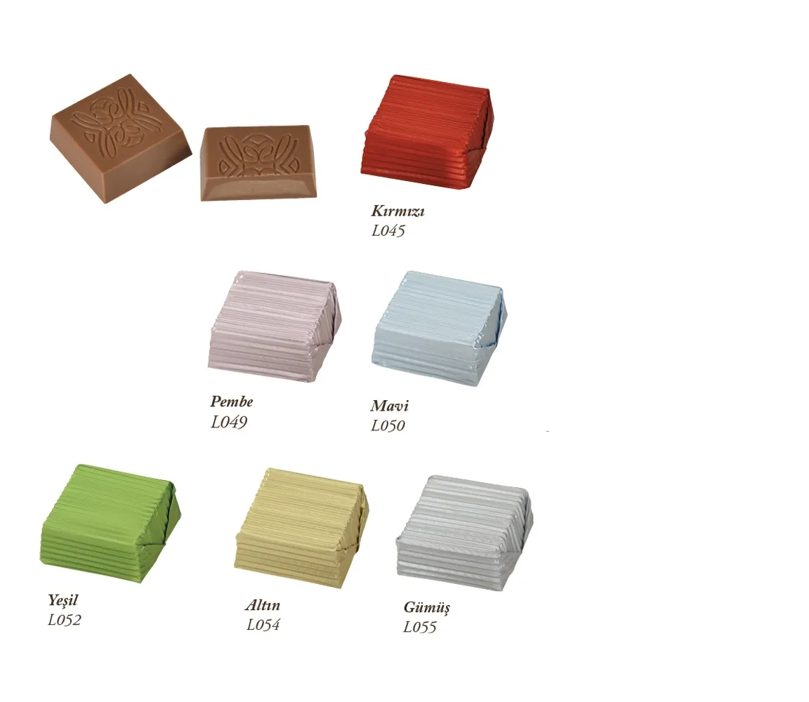 BOLÇİ -- L054 / Yaldızlı Kare Spesiyal ALTIN  (KG FİYATI 992 TL'DİR. KOLİ İÇİ 2250 KG'DİR)