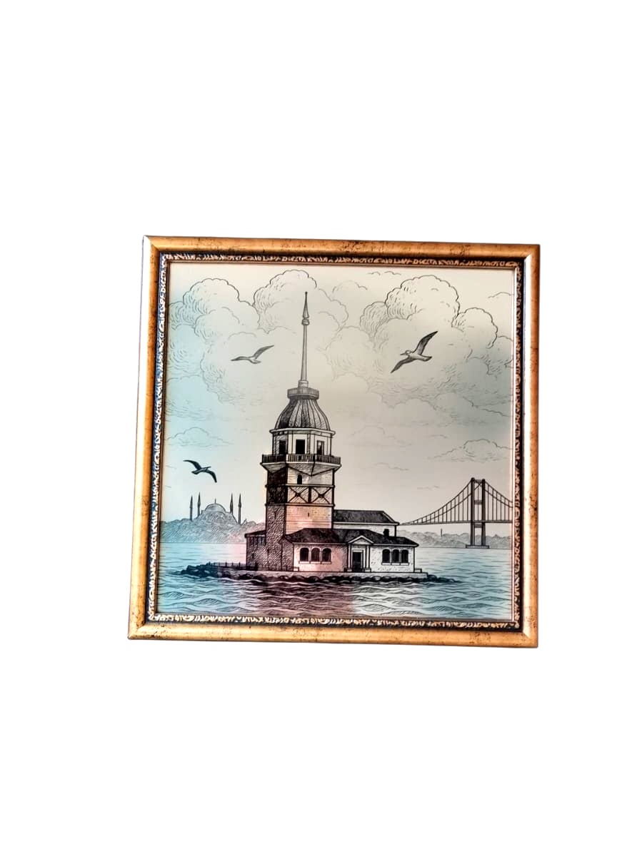 LB 3 BOYUTLU ZIMPARA DUVAR KAĞIT ÇALIŞMASI 25 GÖZLÜ - 1225