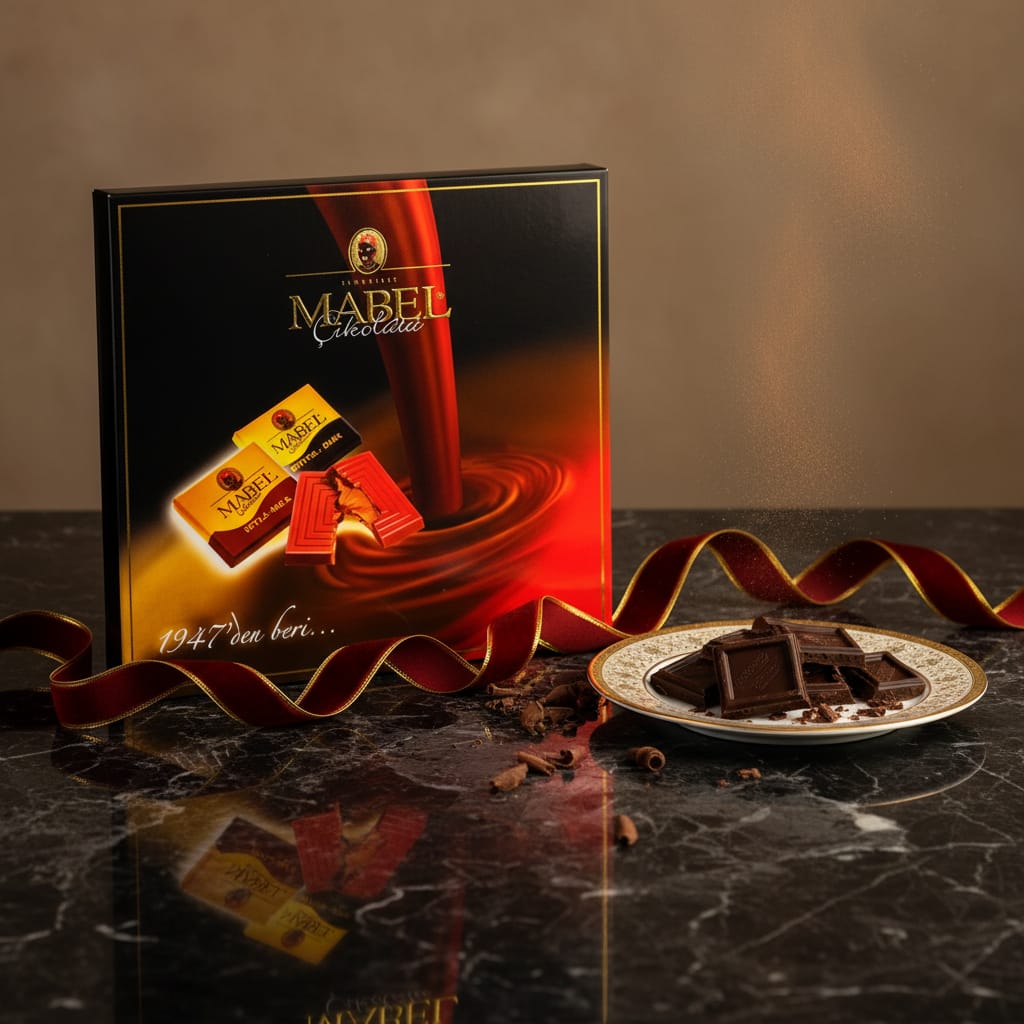 MABEL / 75184 KARE NAPOLİTEN HEDİYELİK 375 GR (20713)