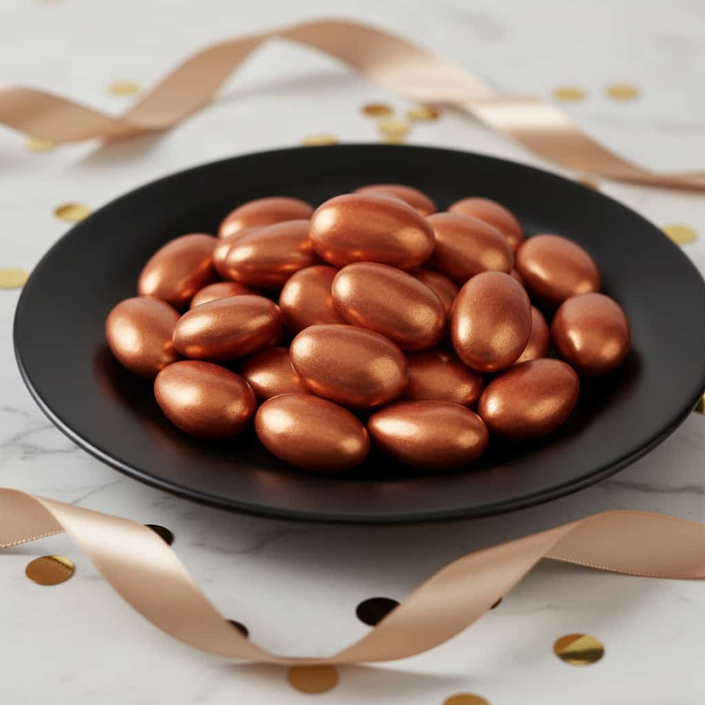MABEL / 73021 BRONZ BADEM DRAJE SÜTLÜ ÇİKOLATA (KG FİYATI 933 TL'DİR , KOLİ İÇİ 3 KG'DİR) (20582)