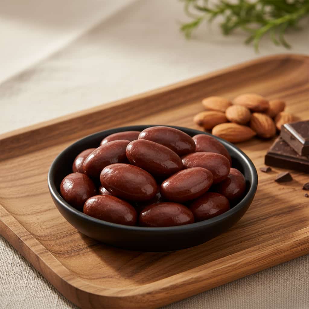 MABEL / 80390 SÜTLÜ BADEM DRAJE ÇİKOLATA (KG FİYATI 1240 TL'DİR , KOLİ İÇİ 3 KG'DİR) (20574)