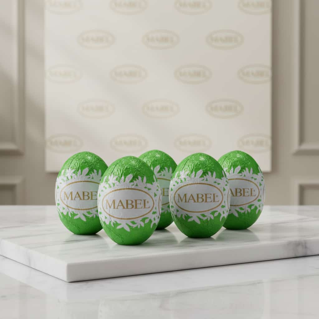 MABEL / 74007 YUMURTACIK BEYAZ SÜTLÜ ÇİKOLATA (KG FİYATI 1146 TL'DİR , KOLİ İÇİ 3 KG'DİR)