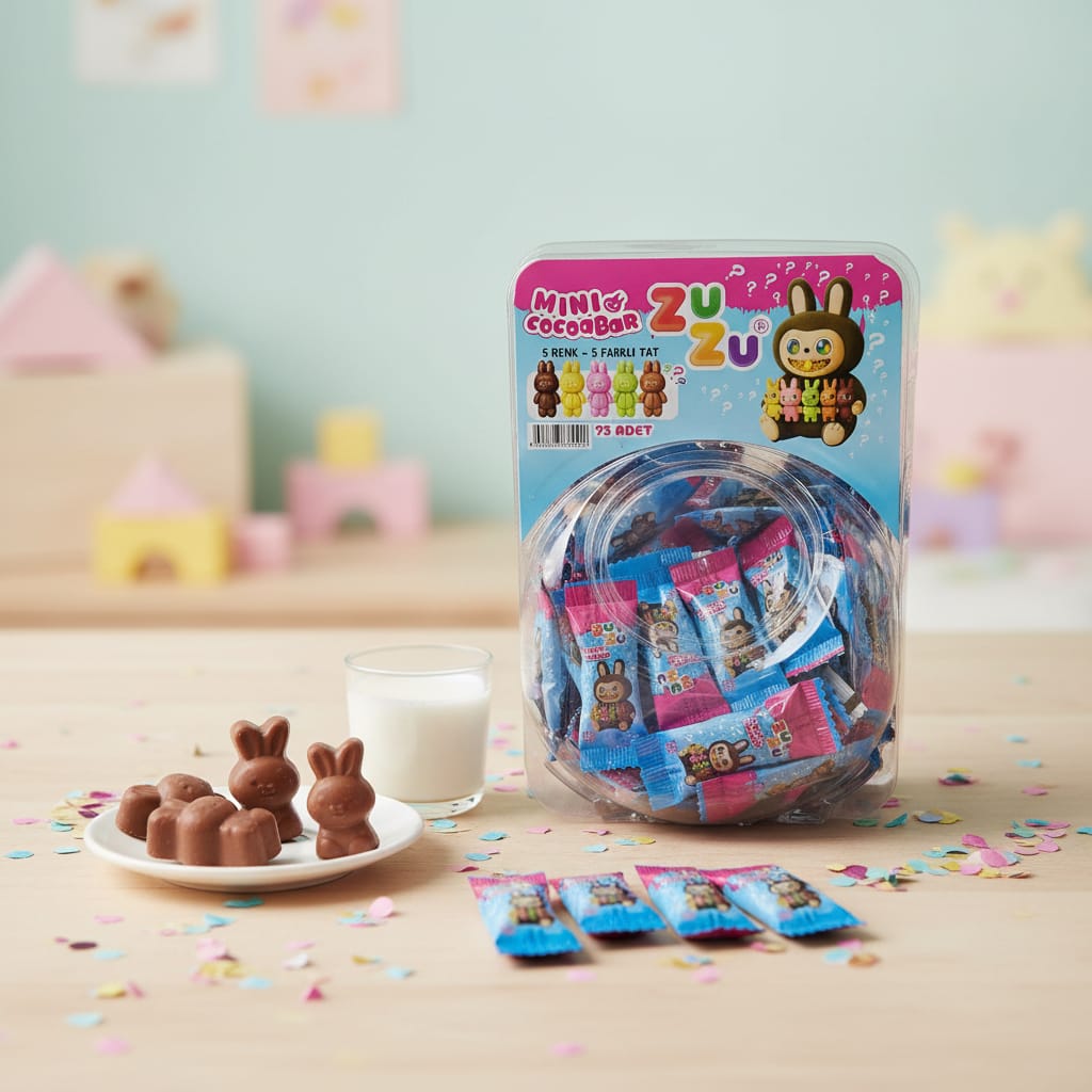 ZUZU LABUBU 11 GR - (KÜRE İÇİ 75 ADETTİR , KÜRE FİYATIDIR. ADET FİYATI 17.40 KRŞ'TUR)