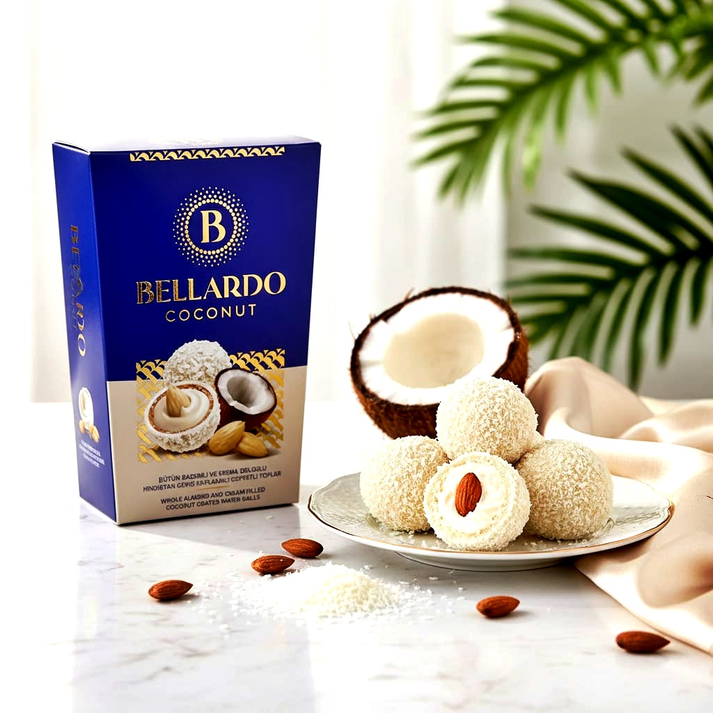 BELLARDO HİNDİSTAN CEVİZLİ İÇİ BADEMLİ 150 GR (ADET FİYATIDIR. KOLİ İÇİ 12 ADETTİR)-913