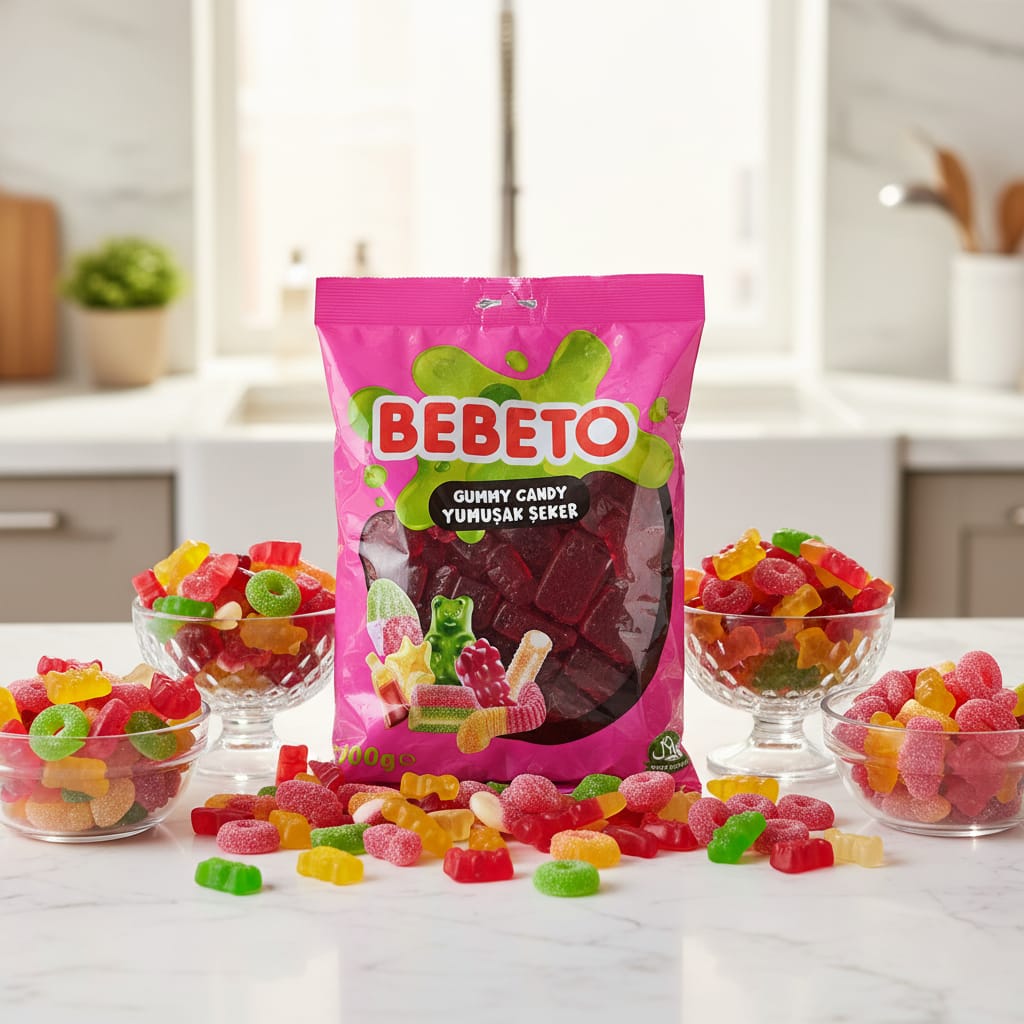 BEBETO JELİBON BÜYÜK DİL 1000 GR -93