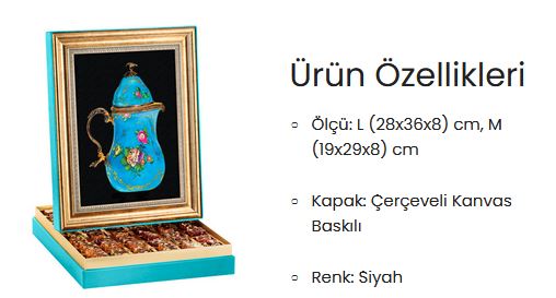 BRD Mücevher Koleksiyonu Turkuaz Kahve İbriği - BRD MK TKİ