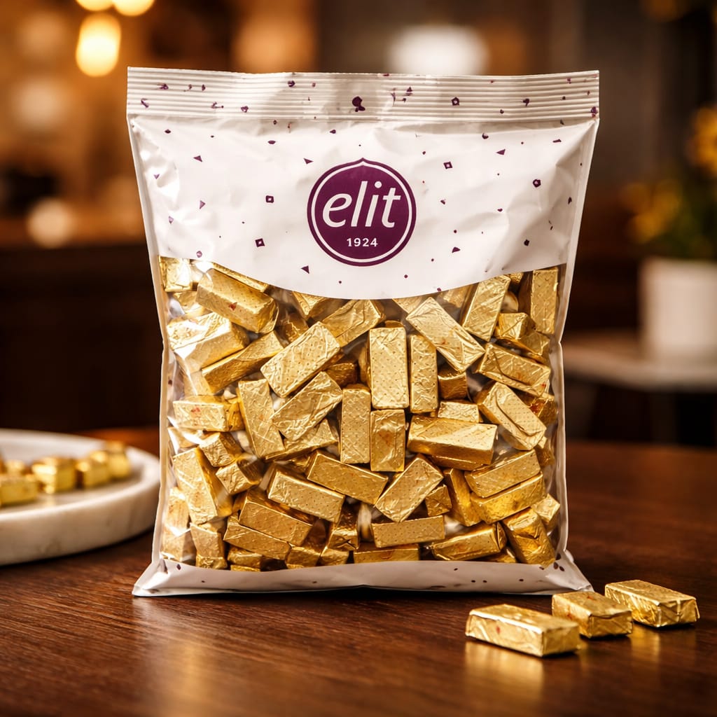 ELİT KARAMEL DOLGULU BATON (KG FİYATI 751 TL'DİR. KOLİ İÇİ 5 KG'DIR)