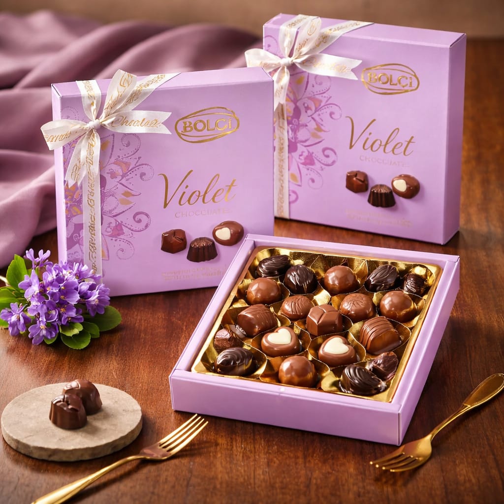 BOLÇİ -- CH328 Violet 130g (Lila Kutu) (ADET FİYATIDIR, KOLİ İÇİ 10 ADETTİR)