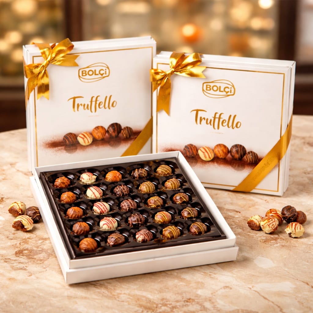 BOLÇİ - CH174 / Trufello Beyaz Kutu 216g (ADET FİYATIDIR. KOLİ İÇİ 8 ADETTİR)