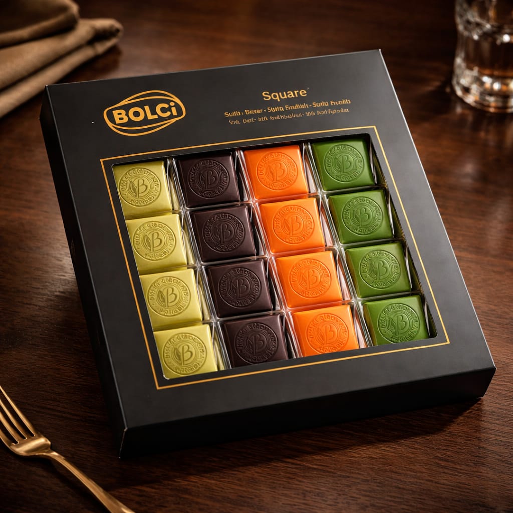 BOLÇİ -- BH010 / Square Kutu 300g (ADET FİYATIDIR. KOLİ İÇİ 14 ADETTİR.)