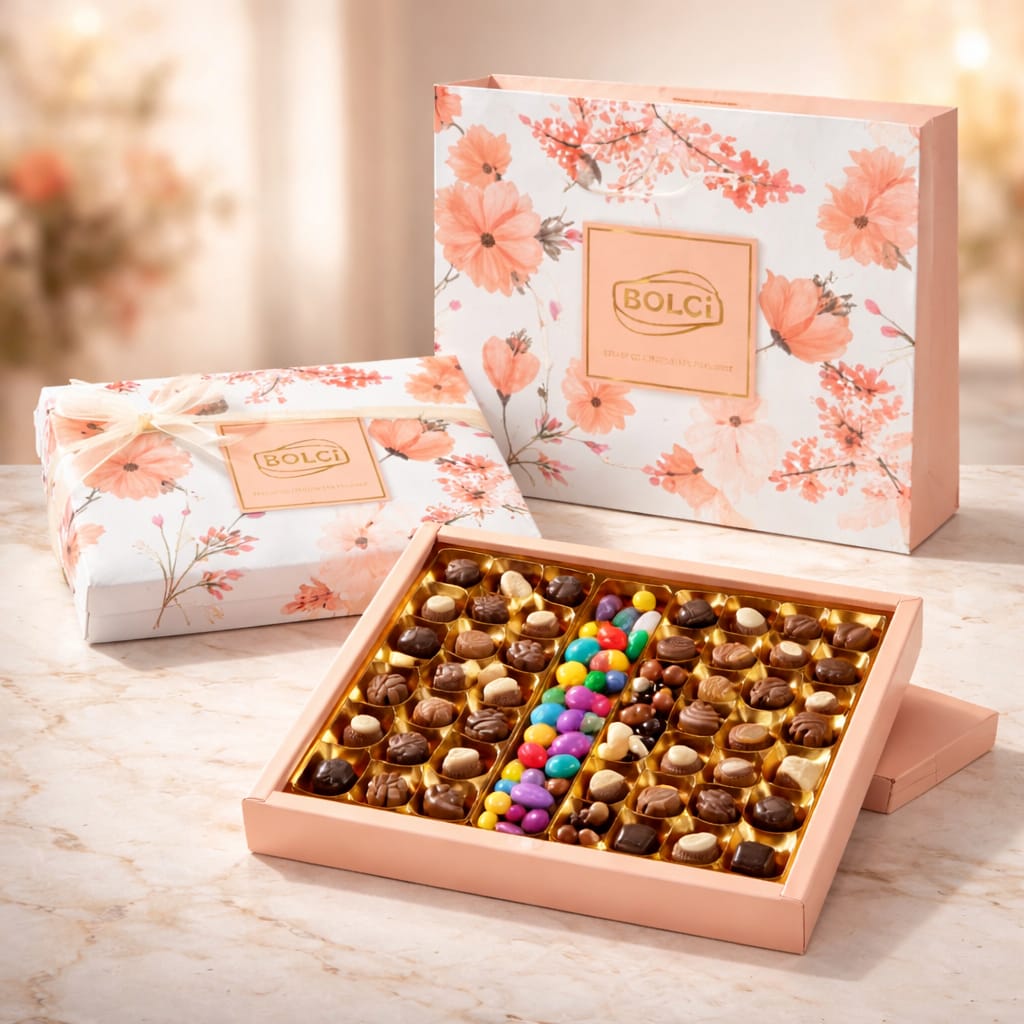 BOLÇİ - CH064 / Flower Kutu 500g (ADET FİYATIDIR. KOLİ İÇİ 6 ADETTİR)