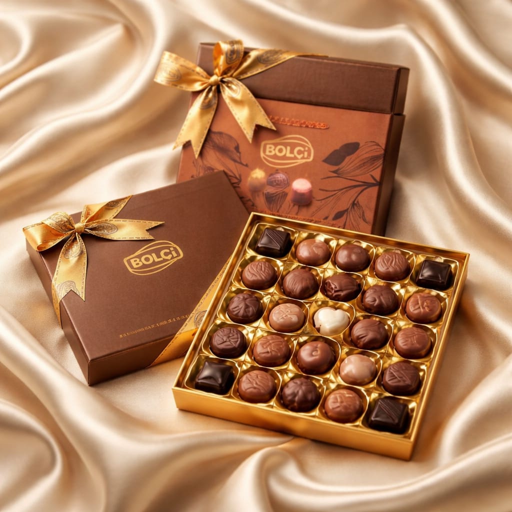 BOLÇİ -- CH341 Butik Kahverengi Kutu 190g (ADET FİYATIDIR, KOLİ İÇİ 14 ADETTİR)