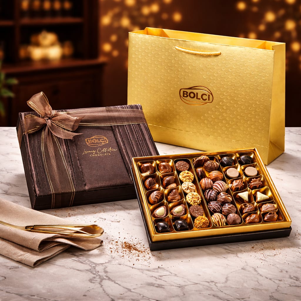 BOLÇİ -- CH085 / Saten Kahverengi Kutu 500g (ADET FİYATIDIR. KOLİ İÇİ 6 ADETTİR)