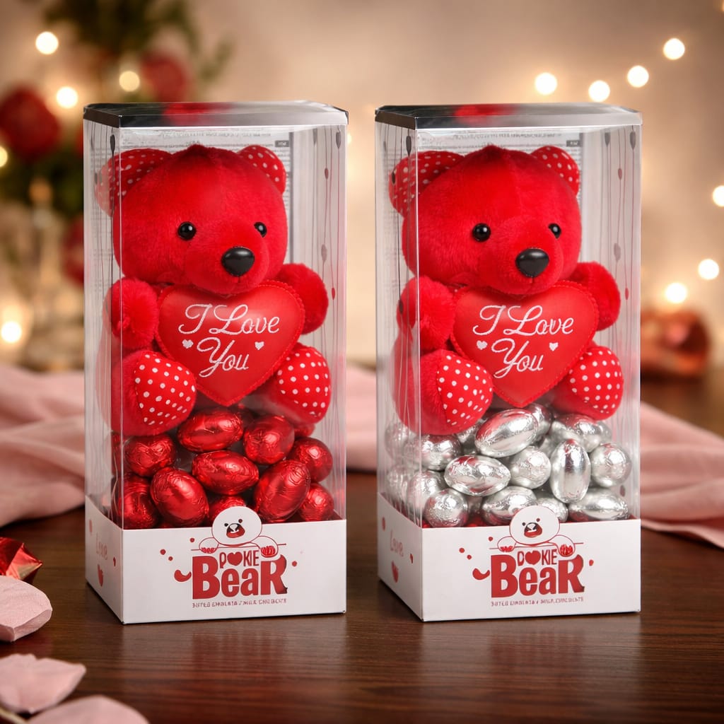 BOLÇİ BK150 / POOKİE BEAR LOVE 130GR ADET (ADET FİYATIDIR. DİSPLAY İÇİ 8 ADETTİR)