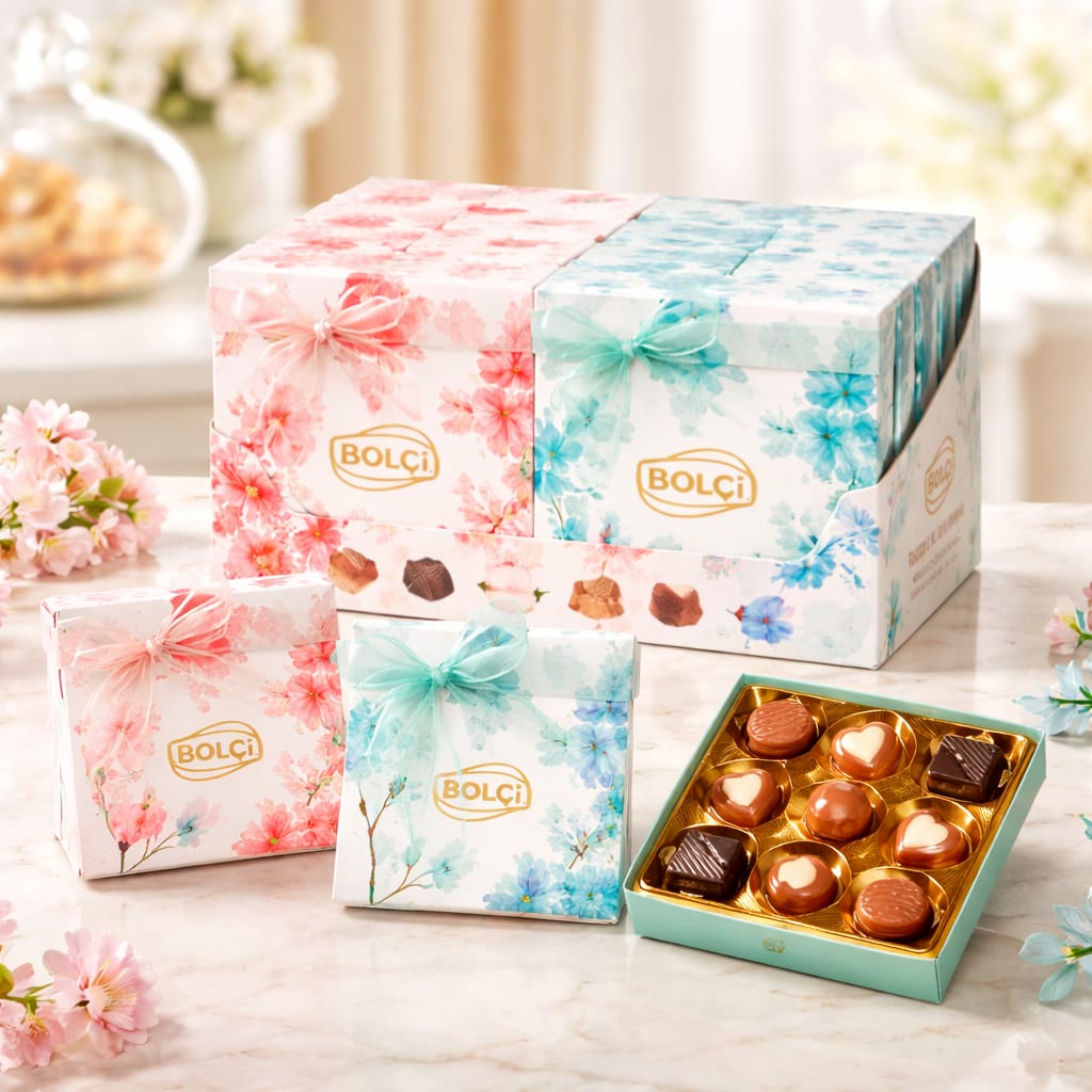 BOLÇİ -- CK280 / Flower Collectıon Spesiyal Kutu 80g (ADET FİYATIDIR. KOLİ İÇİ 10 ADETTİR)