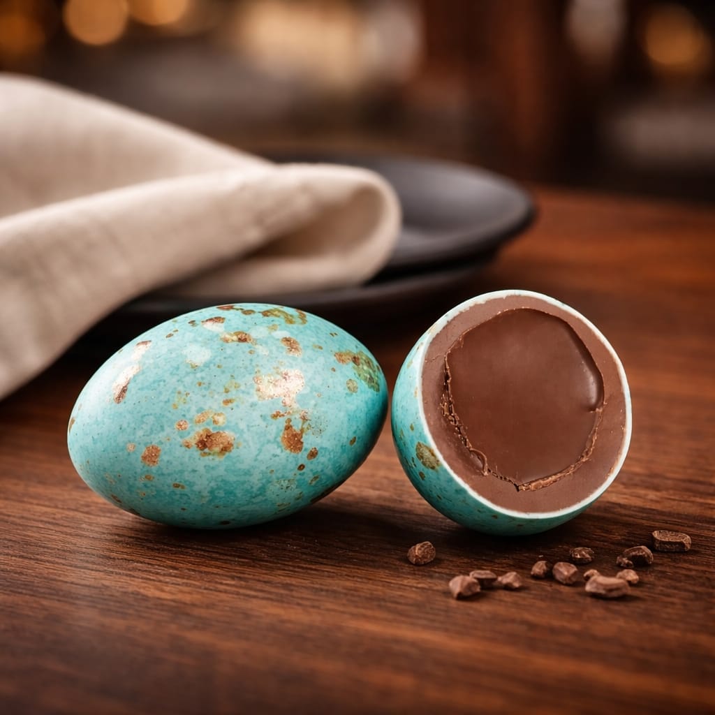 BOLÇİ -- D197 / Bıldırcın Yumurtası (Fındık Giandujalı) (KG FİYATI 704 TL'DİR. KOLİ İÇİ 3 KG'DİR)