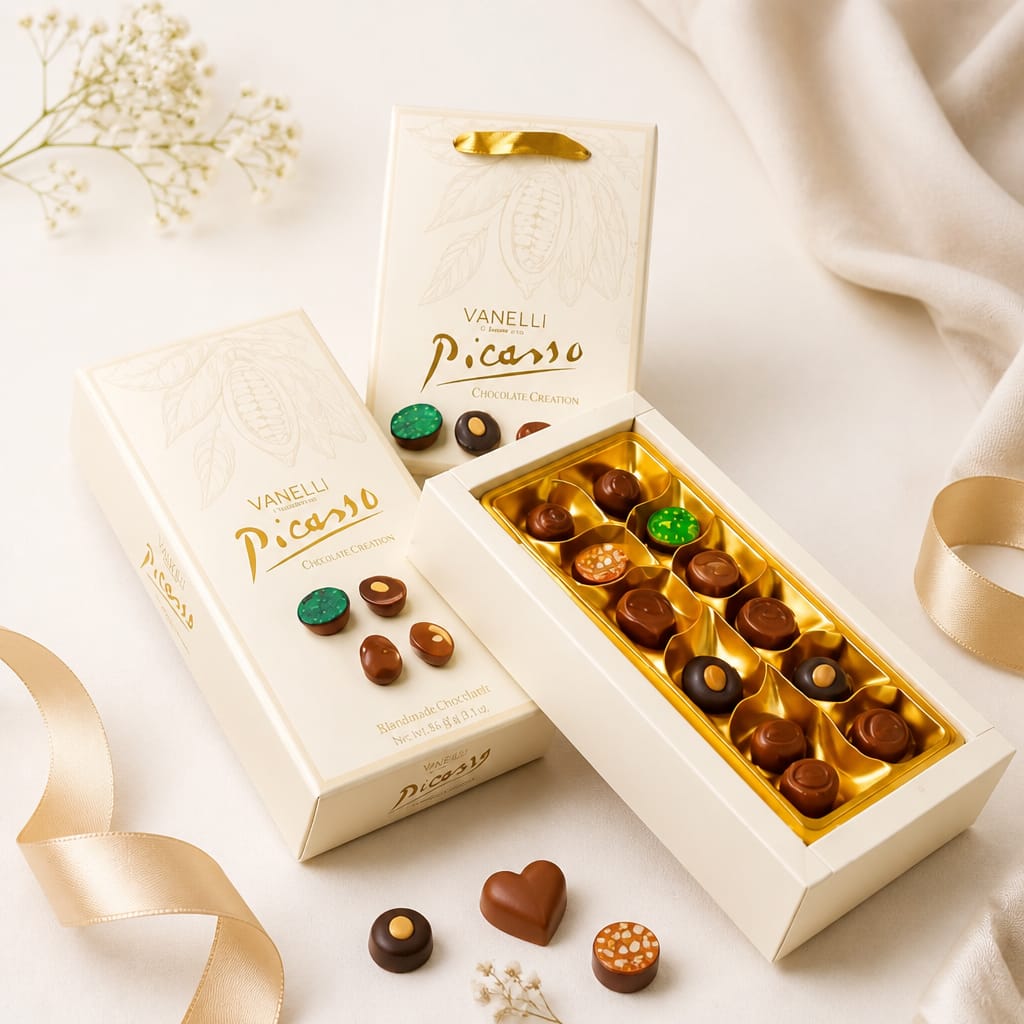 VANELLİ PİCASSO SPECIAL İKRAMLIK 130 GR (ADET FİYATIDIR. KOLİ İÇİ 12 ADETTİR) - 1066