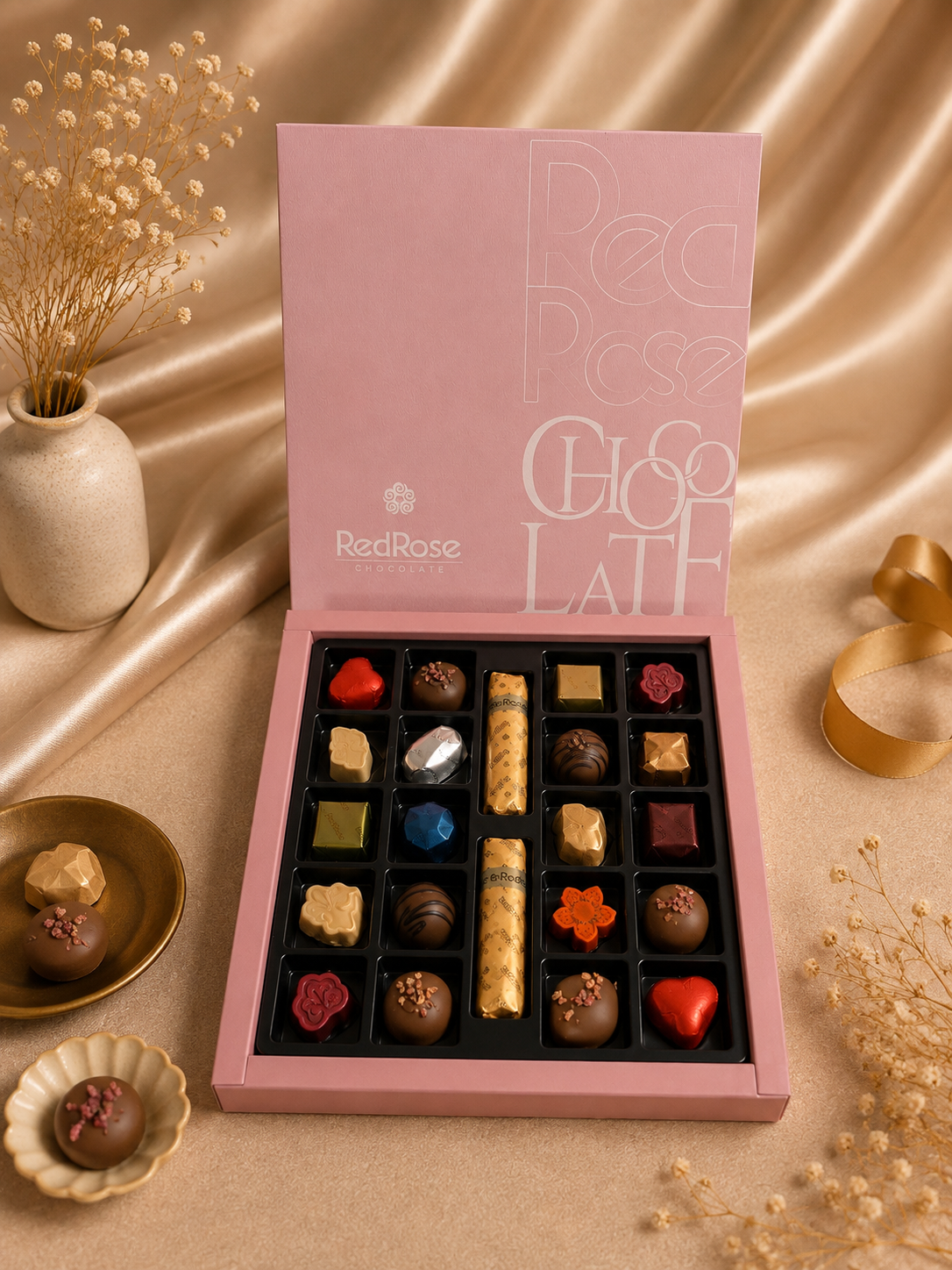 REDROSE HEDİYELİK 220 GR PEMBE