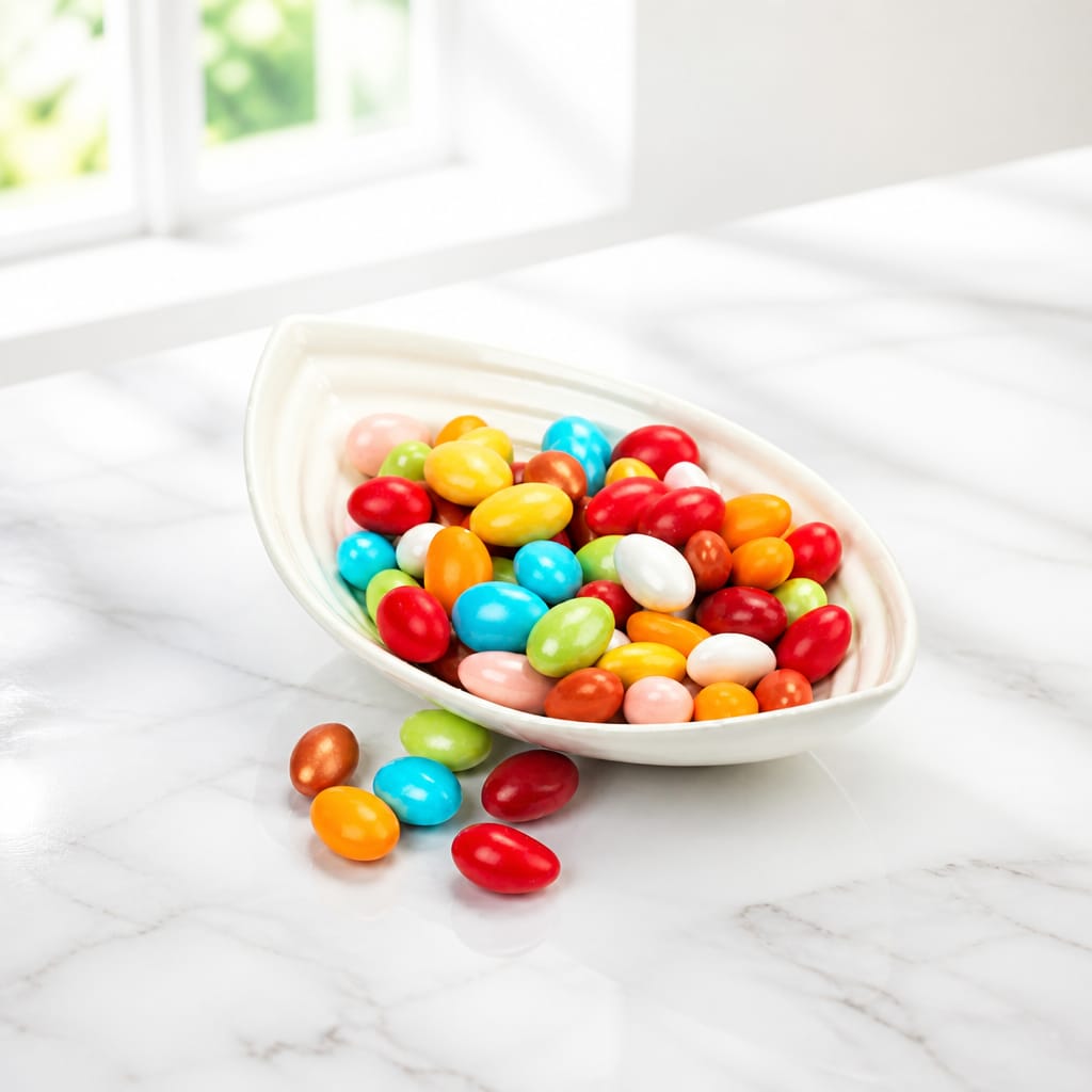 BOLÇİ -- D065 / Renkli Badem Draje MİX (KG FİYATI 720 TL'DİR. KOLİ İÇİ 3 KG'DİR) (Kopya)