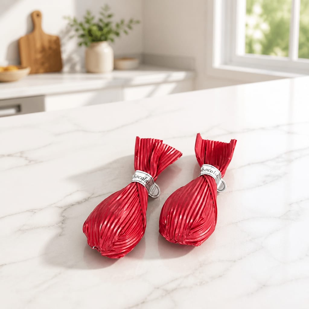 NUİT CHOCOLATE KIRMIZI SARGILI ANTEP FISTIKLI KROKAN BOHÇA (KG FİYATI 1300 KOLİ İÇİ 2 KG'DİR)