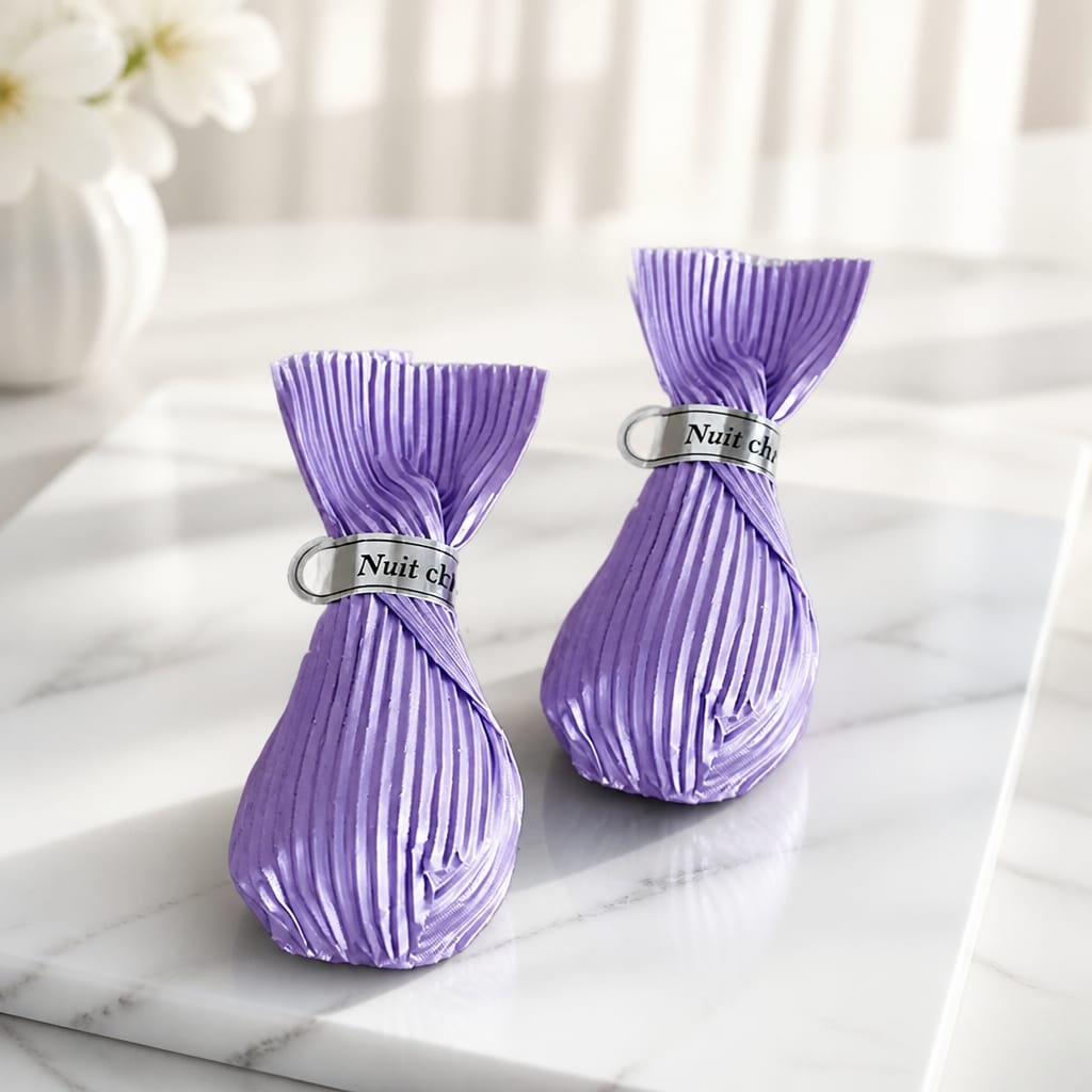 NUİT CHOCOLATE MOR SARGILI ANTEP FISTIKLI KROKAN BOHÇA (KG FİYATI 1300 KOLİ İÇİ 2 KG'DİR)