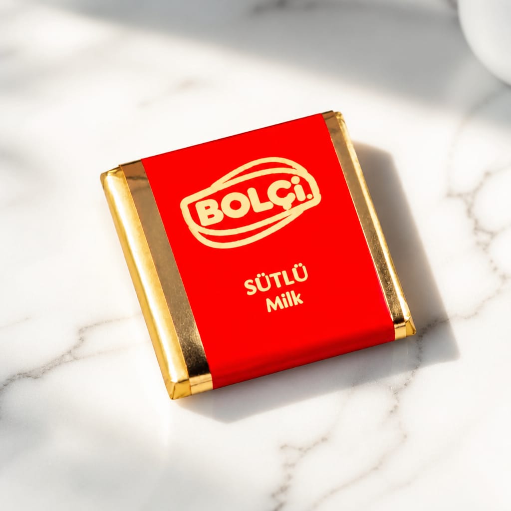 BOLÇİ -- C304 / Madlen Sütlü 3 kg Yeni Etiketli (KG FİYATI 1100 TL'DİR. KOLİ İÇİ 3 KG'DİR)