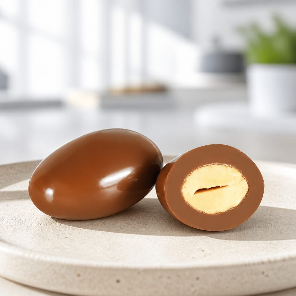 BOLÇİ -- D025 / Sütlü Badem Draje (KG FİYATI 903 TL'DİR. KOLİ İÇİ 3 KG'DİR)